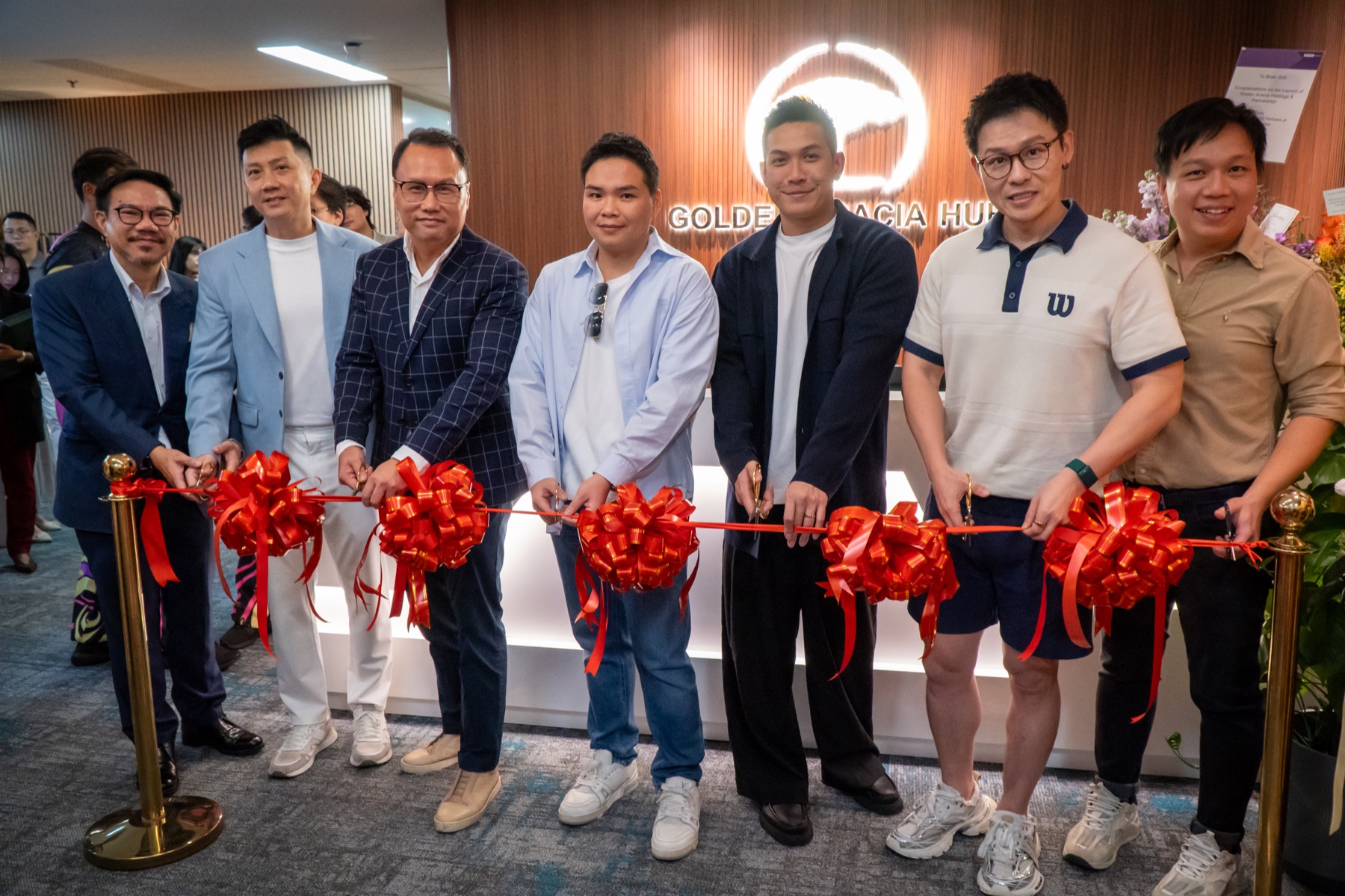 Golden Acacia Hub ribbon-cutting ceremony